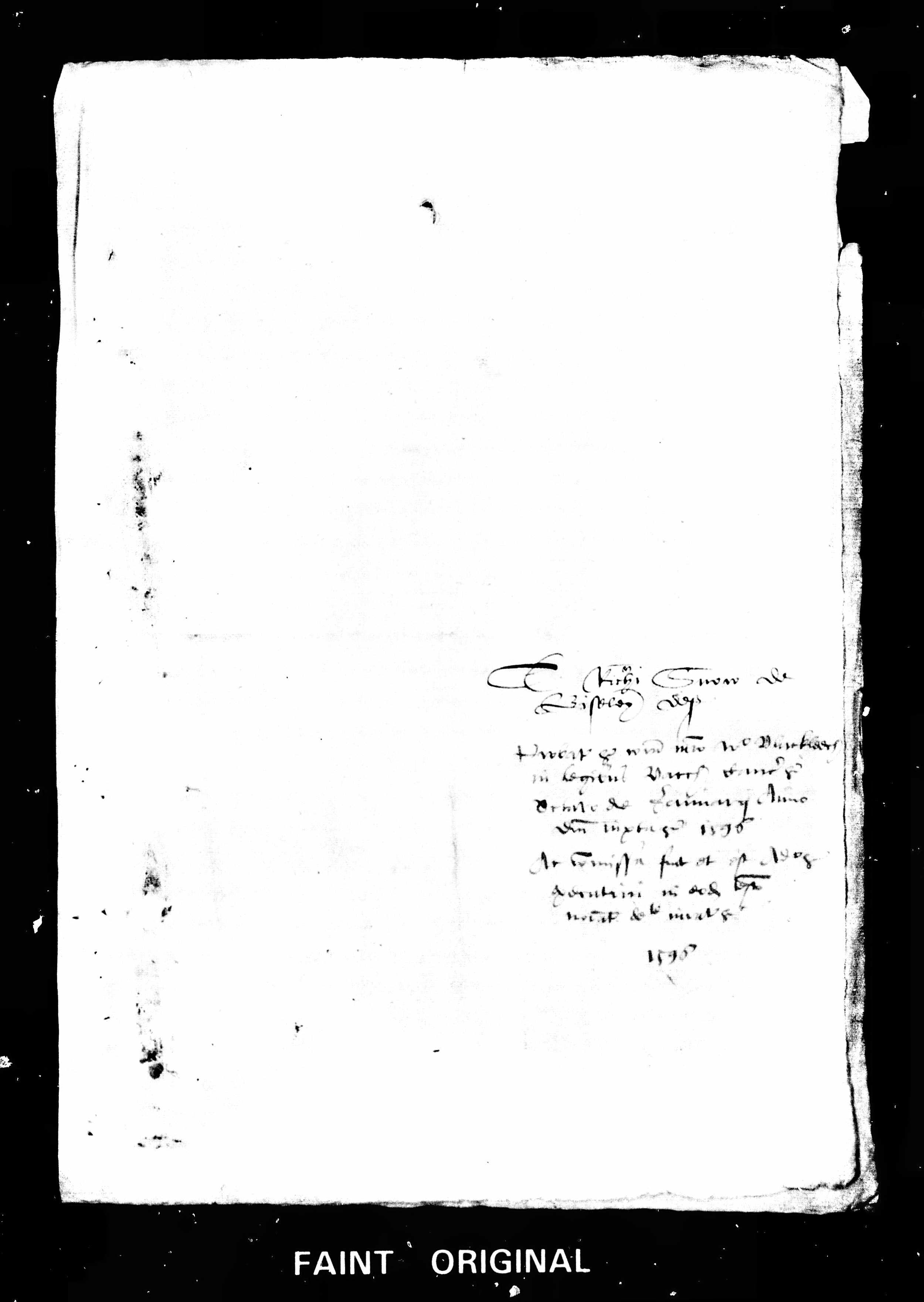 Will of Richard Snowe of Bisley, page 2