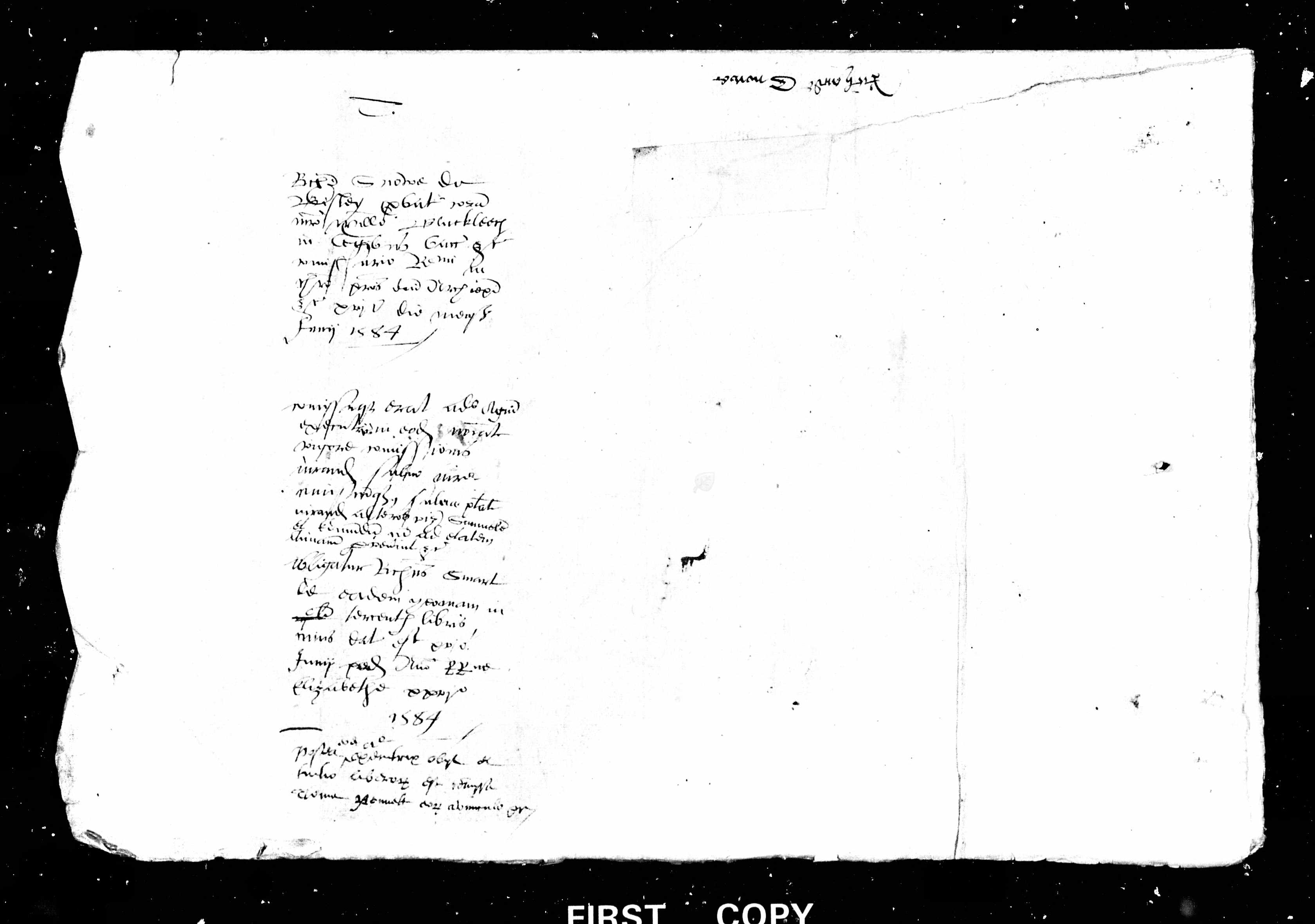 Will of Richard Snowe of Bisley, page 3