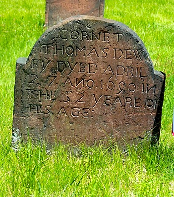 Gravestone of Thomas Dewey