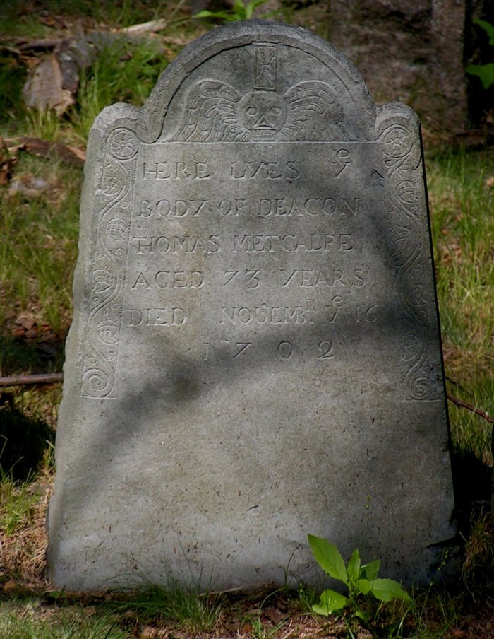 Gravestone of Thomas Metcalf