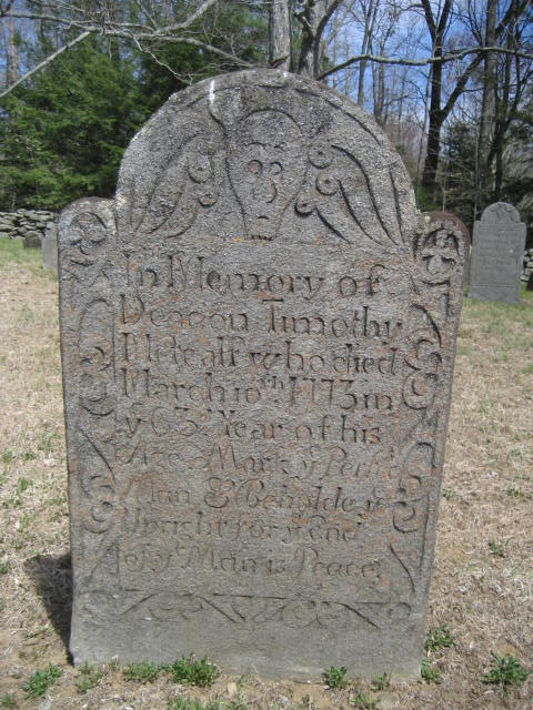 Gravestone of Timothy Metcalf