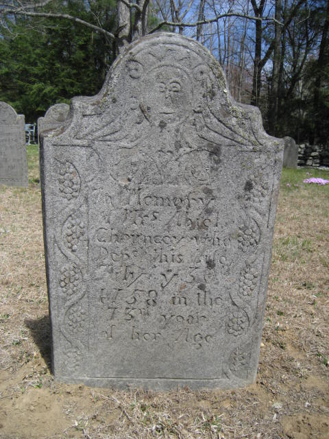 Gravestone of Abiel Chauncey