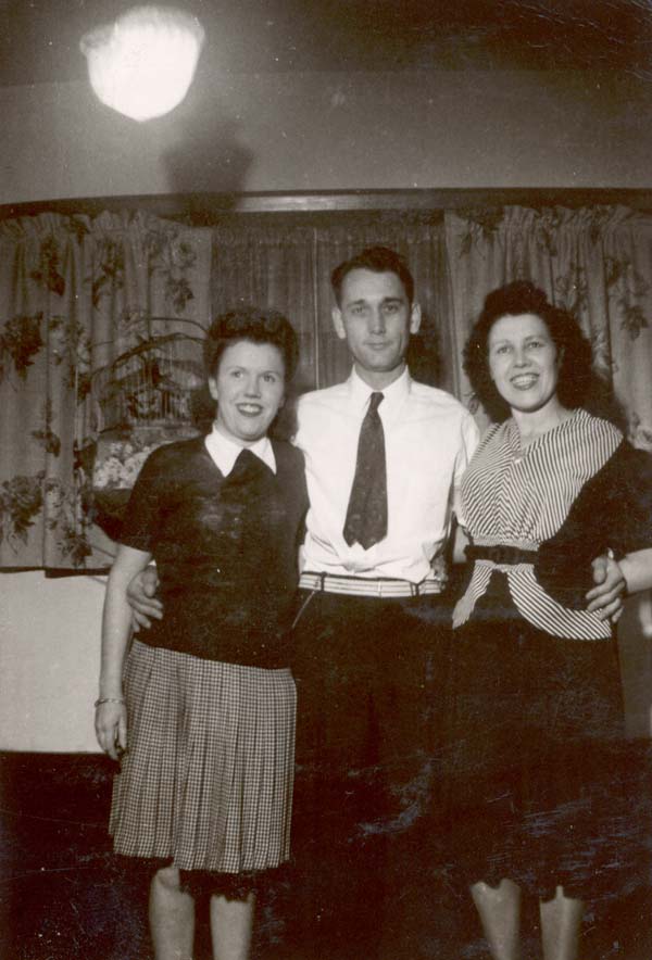 Ruthie, Joe, and Mary standing together