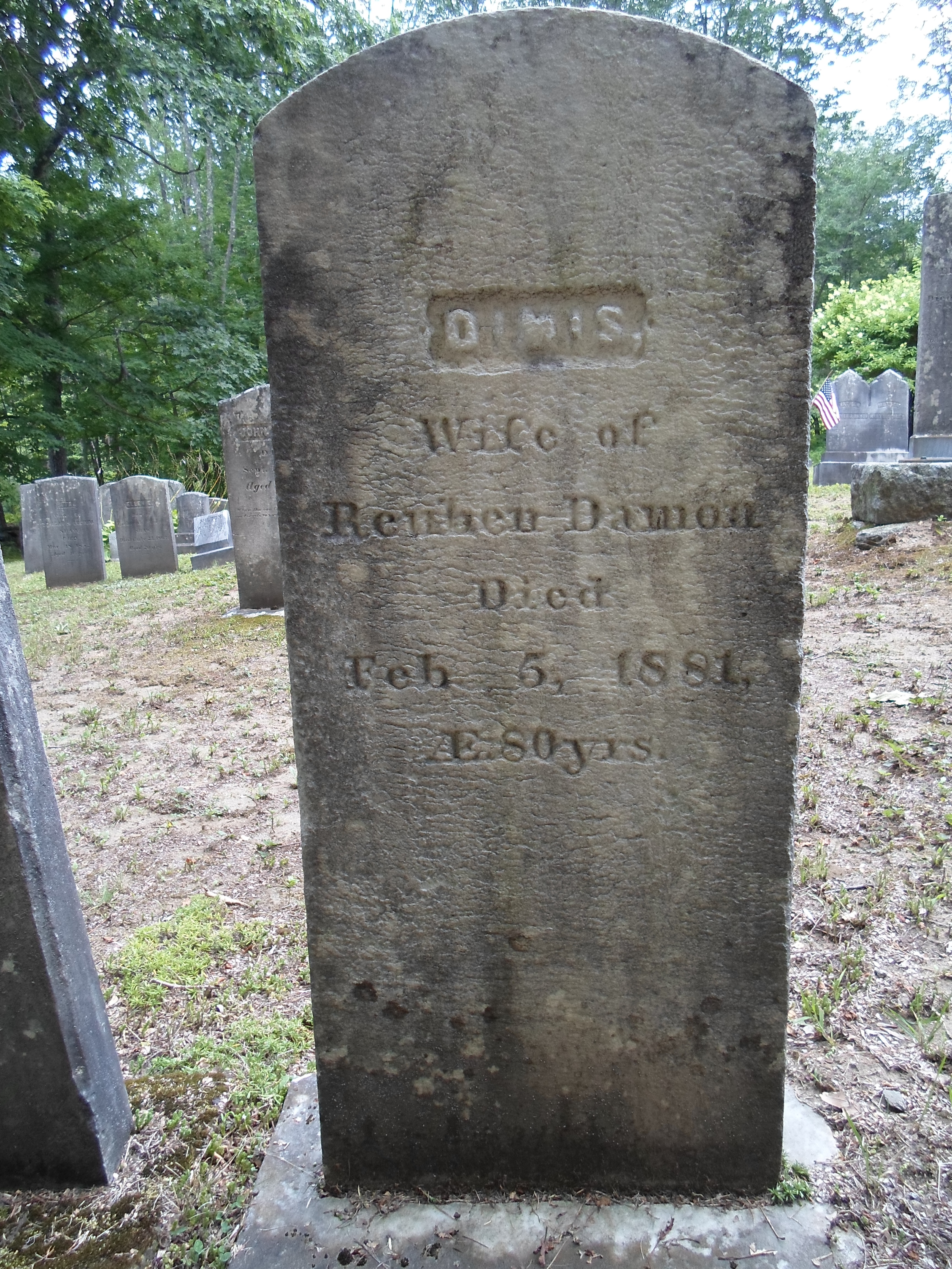 Gravestone of Dimis Damon