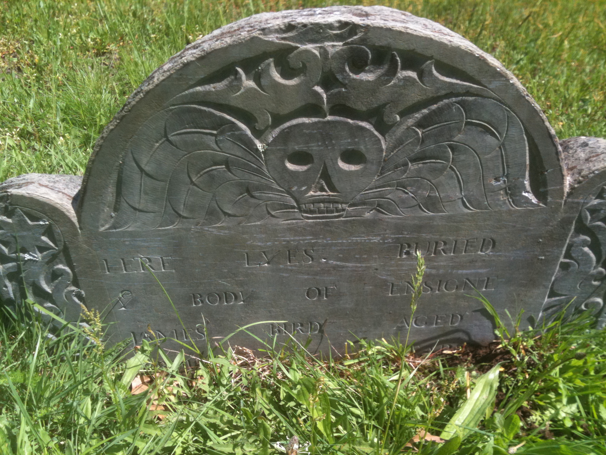 Gravestone of James Bird