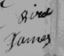 Signature of James A. Bird