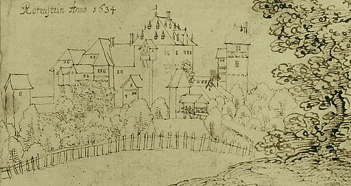 Drawing of Burg Rodenstein