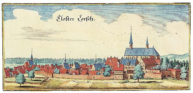 Kloster Lorsch in about 1615