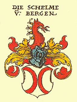 The Schelm von Bergen coat of arms